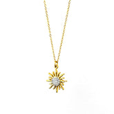 Radiant Sunburst Pendant